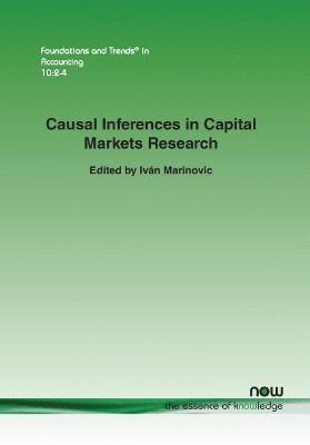 bokomslag Causal Inferences in Capital Markets Research