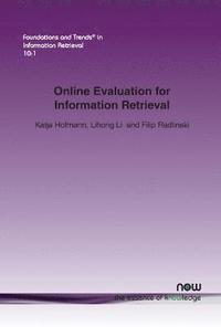 bokomslag Online Evaluation for Information Retrieval