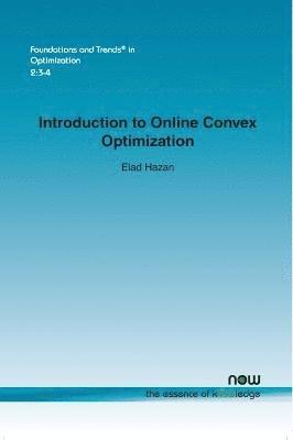 bokomslag Introduction to Online Convex Optimization