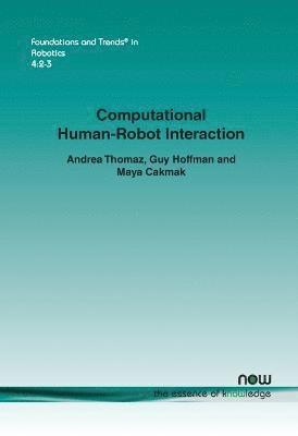 bokomslag Computational Human-Robot Interaction