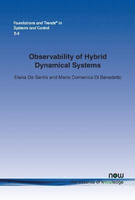 bokomslag Observability of Hybrid Dynamical Systems