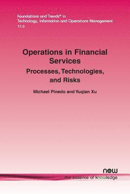 bokomslag Operations in Financial Services: Processes, Technologies, and Risks