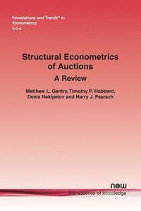 bokomslag Structural Econometrics of Auctions