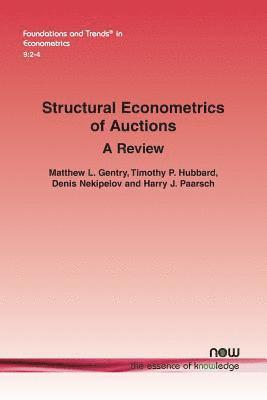 bokomslag Structural Econometrics of Auctions