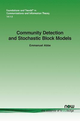 bokomslag Community Detection and Stochastic Block Models