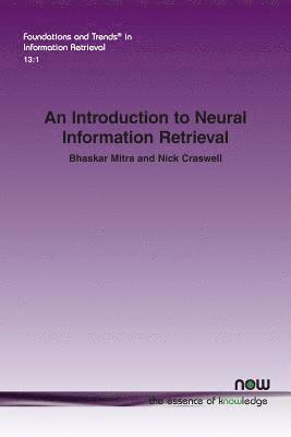 bokomslag An Introduction to Neural Information Retrieval