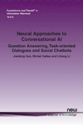 bokomslag Neural Approaches to Conversational AI