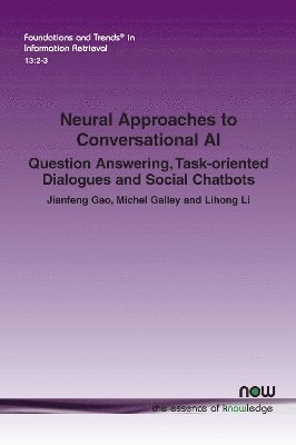 bokomslag Neural Approaches to Conversational AI