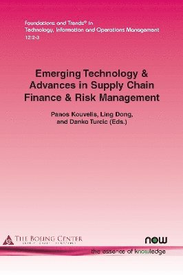 bokomslag Emerging Technology & Advances in Supply Chain Finance & Risk Management