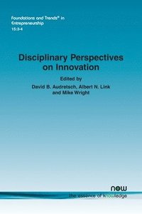 bokomslag Disciplinary Perspectives on Innovation