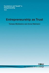 bokomslag Entrepreneurship as Trust