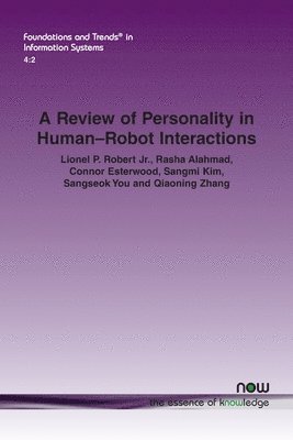A Review of Personality in Human-Robot Interactions 1