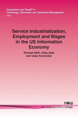 bokomslag Service Industrialization, Employment and Wages in the US Information Economy