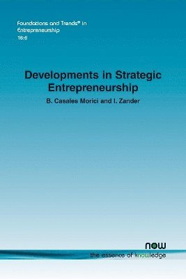 bokomslag Developments in Strategic Entrepreneurship