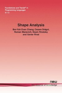 bokomslag Shape Analysis