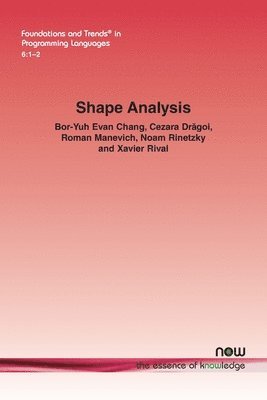 bokomslag Shape Analysis