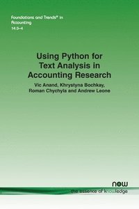 bokomslag Using Python for Text Analysis in Accounting Research