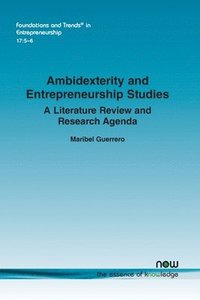 bokomslag Ambidexterity and Entrepreneurship Studies