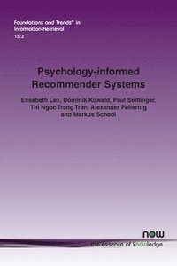 bokomslag Psychology-informed Recommender Systems
