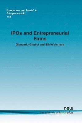bokomslag IPOs and Entrepreneurial Firms