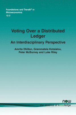 Voting Over a Distributed Ledger 1