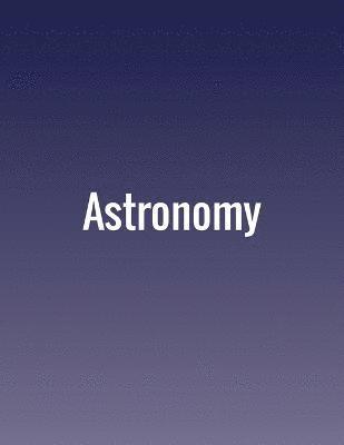 bokomslag Astronomy