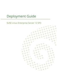 bokomslag SUSE Linux Enterprise Server 12 - Deployment Guide