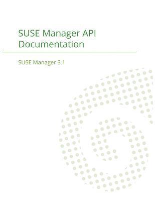 SUSE Manager 3.1