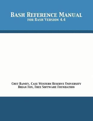 bokomslag Bash Reference Manual