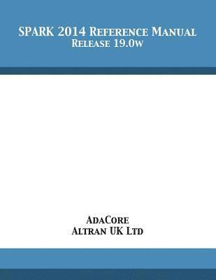 bokomslag SPARK 2014 Reference Manual