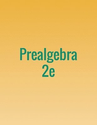 bokomslag Prealgebra 2e