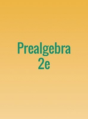 bokomslag Prealgebra 2e