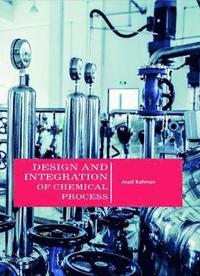 bokomslag Design and Integration of Chemical Process