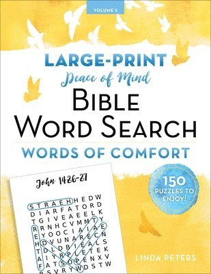 bokomslag Peace of Mind Bible Word Search: Words of Comfort
