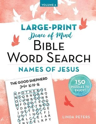 bokomslag Peace of Mind Bible Word Search: Names of Jesus