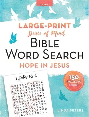 Linda Peters - Peace of Mind Bible Word Search: Hope in Jesus, Häftad