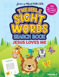 bokomslag The Bible Sight Words Search Book: Jesus Loves Me