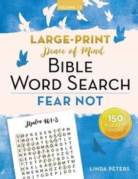 bokomslag Peace of Mind Bible Word Search: Fear Not