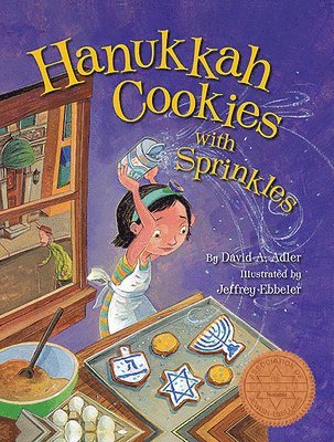 Hanukkah Cookies with Sprinkles 1