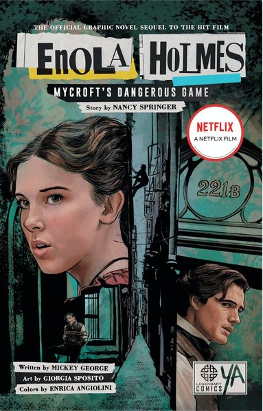 Mickey George, Nancy Springer - Enola Holmes: Mycroft's Dangerous Game, Häftad