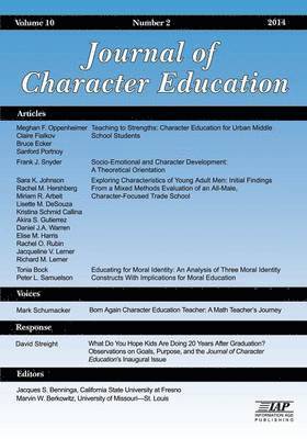 bokomslag Journal of Research in Character Education, Volume 10, Number 2, 2014