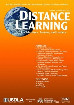 Distance Learning Magazine Vol 12 Issue 2 1