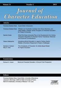bokomslag Journal of Research in Character Education, Volume 11, Number 1, 2015