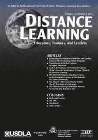 bokomslag Distance Learning Magazine, Volume 12, Issue 4, 2015