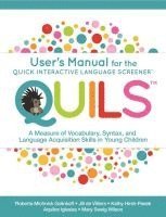 bokomslag Users Manual for the Quick Interactive Language Screener (QUILS)