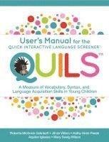 bokomslag User's Manual for the Quick Interactive Language Screener? (QUILS?)