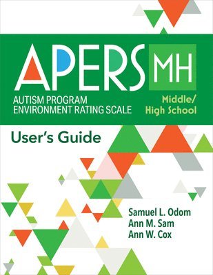 bokomslag Autism Program Environment Rating Scale - Middle/High School (APERS-MH)