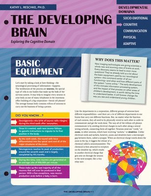 The Developing Brain: Exploring the Cognitive Domain 1