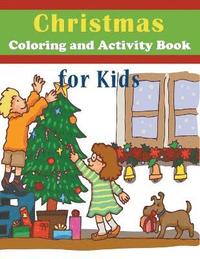 bokomslag Christmas Coloring and Activity Book for Kids