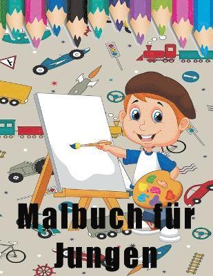 Mojo Enterprises - Malbuch für Jungen, Häftad